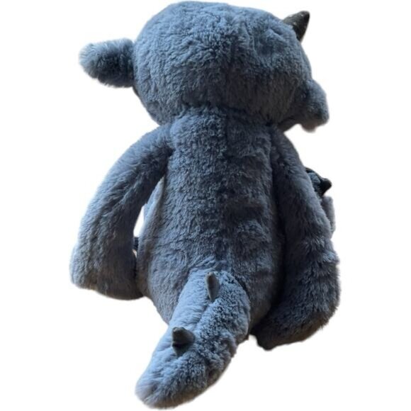 Growl Pal Lets Be Brave Polka Dot Plush Stuffed Animal Toy Demdaco 16" - Picture 2 of 3